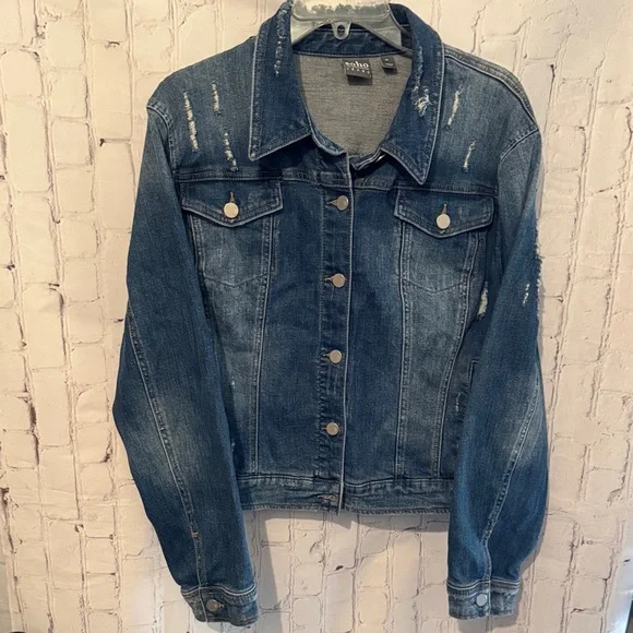 Soho Classic Blue Denim Jacket - Picture 14 of 15